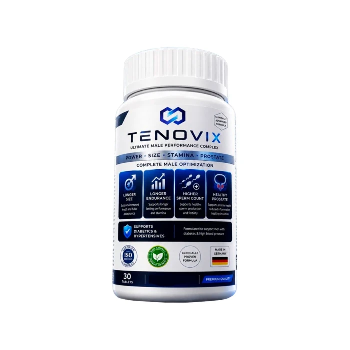 Tenovix Ultimate Male Performance Complex, bottle of 30 capsules, buy in Lebanon